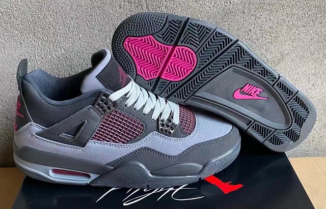 Air Jordan 4 Cement 2024 Grey Pink